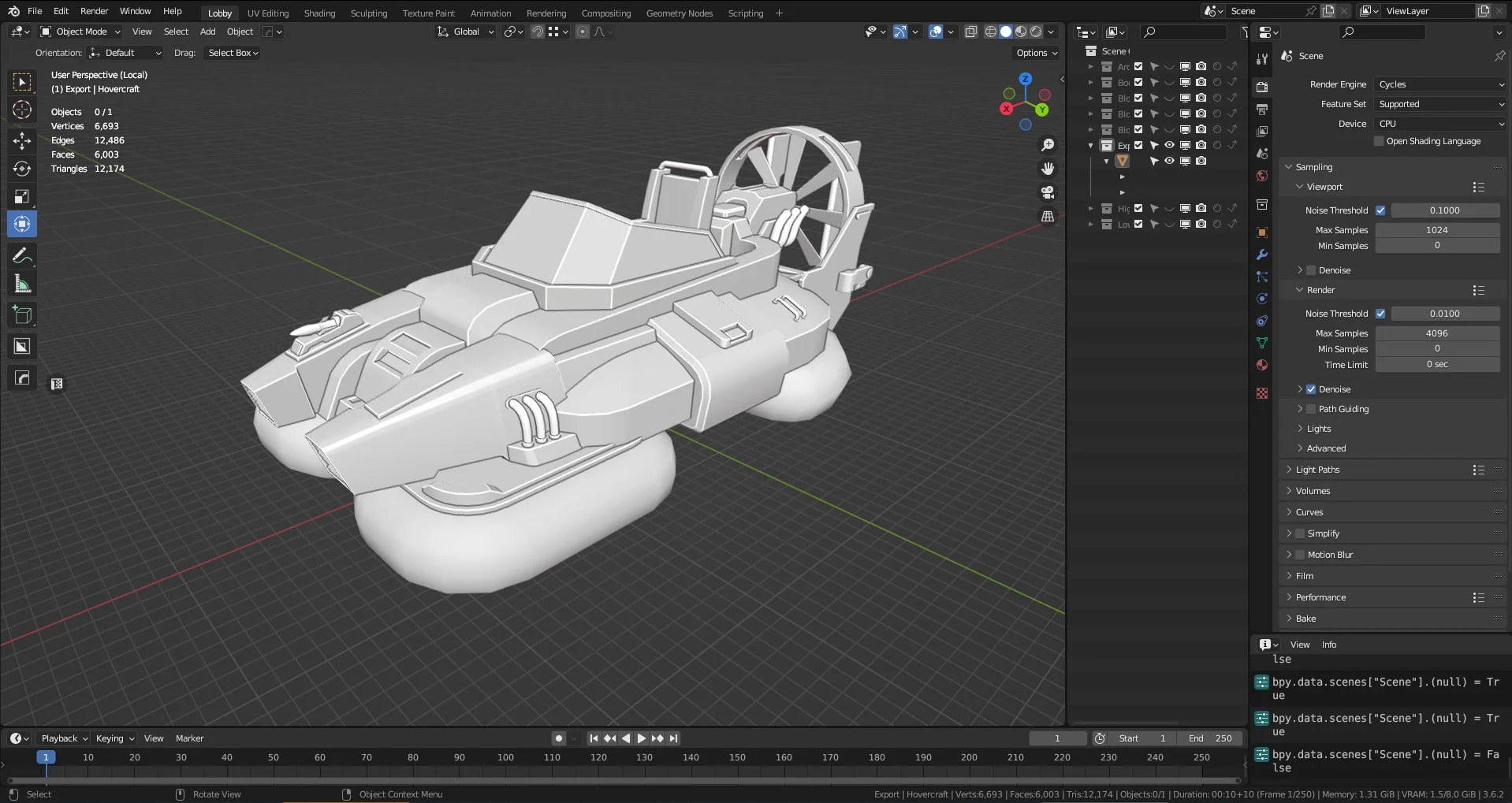 Fortnite Hovercraft