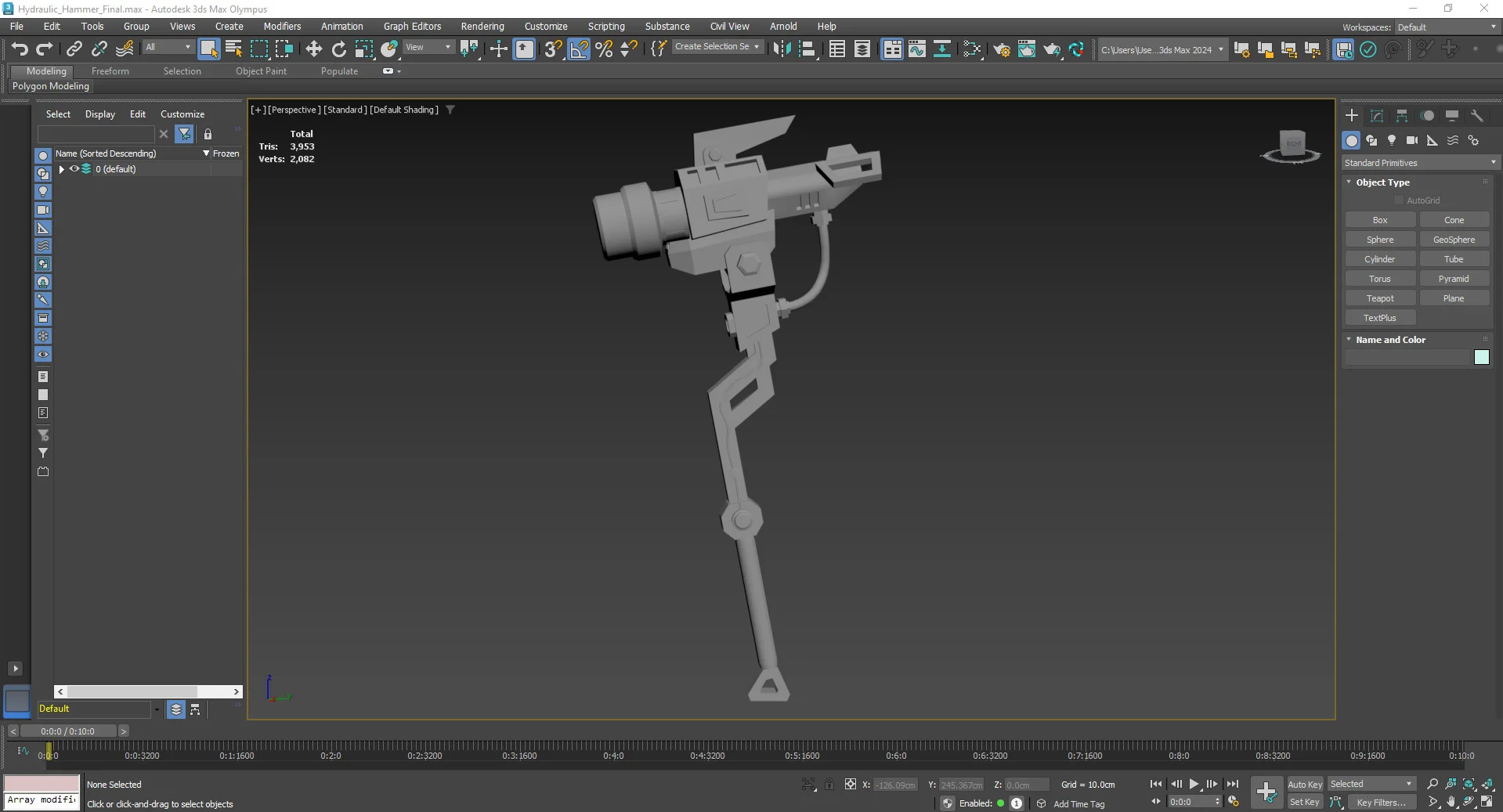 Hydraulic Hammer - Fortnite Prop