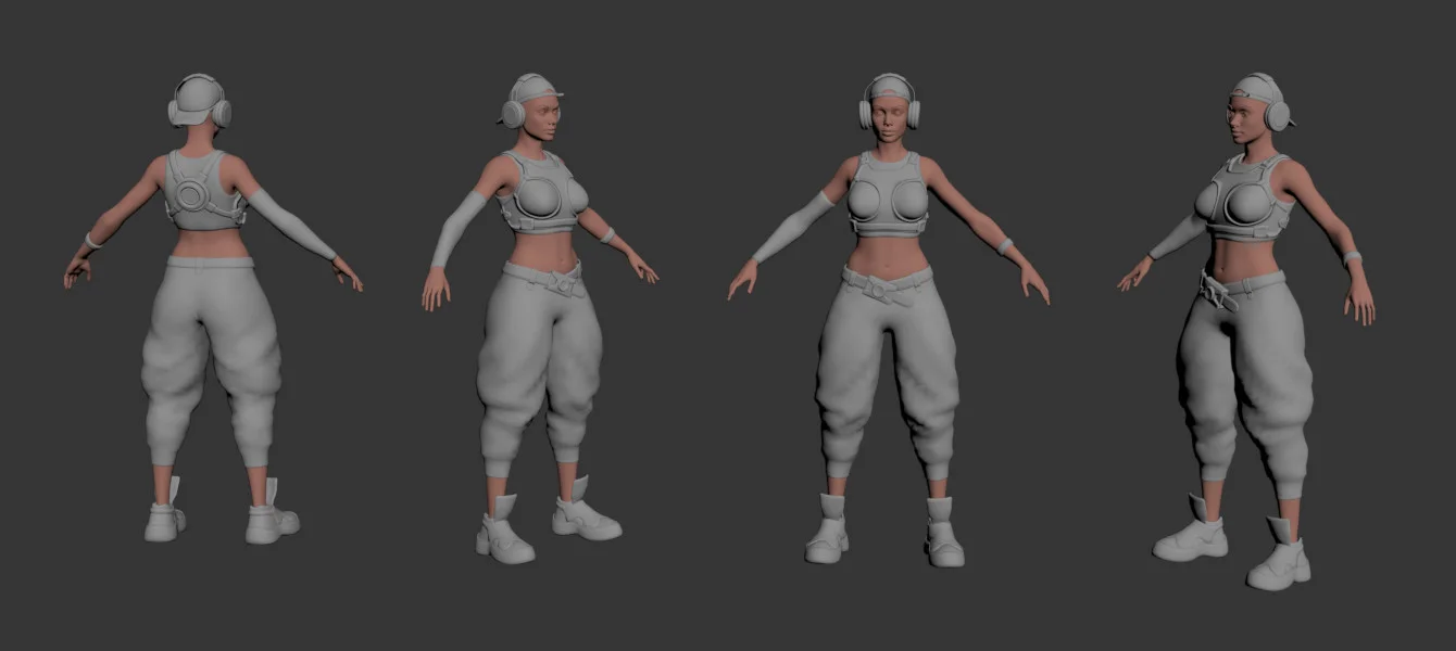  Female Soldier