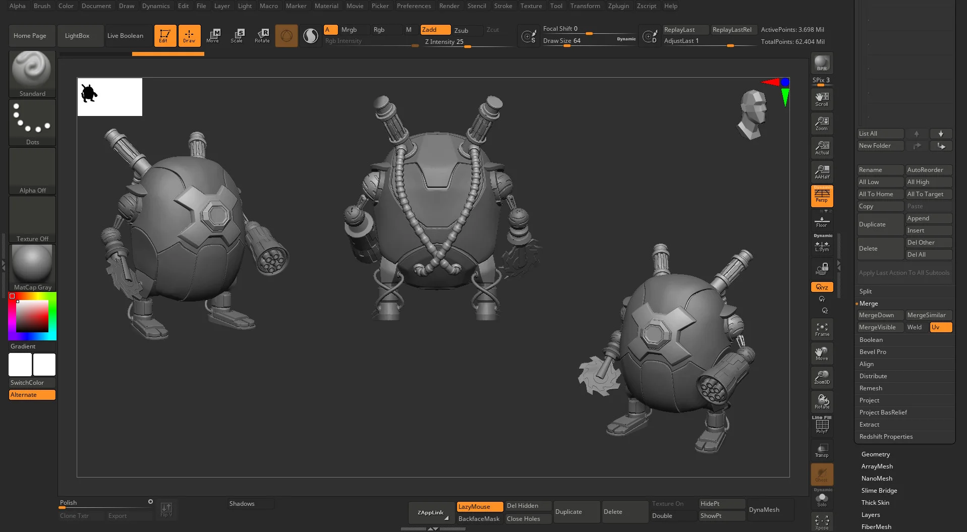 The Mecha Robot 