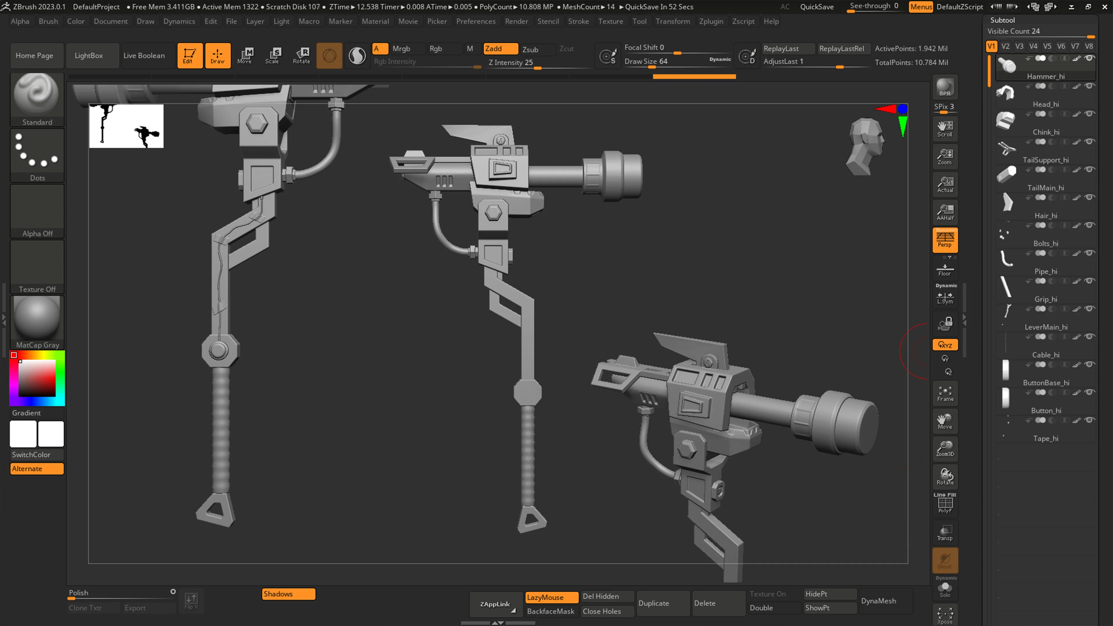 Hydraulic Hammer - Fortnite Prop