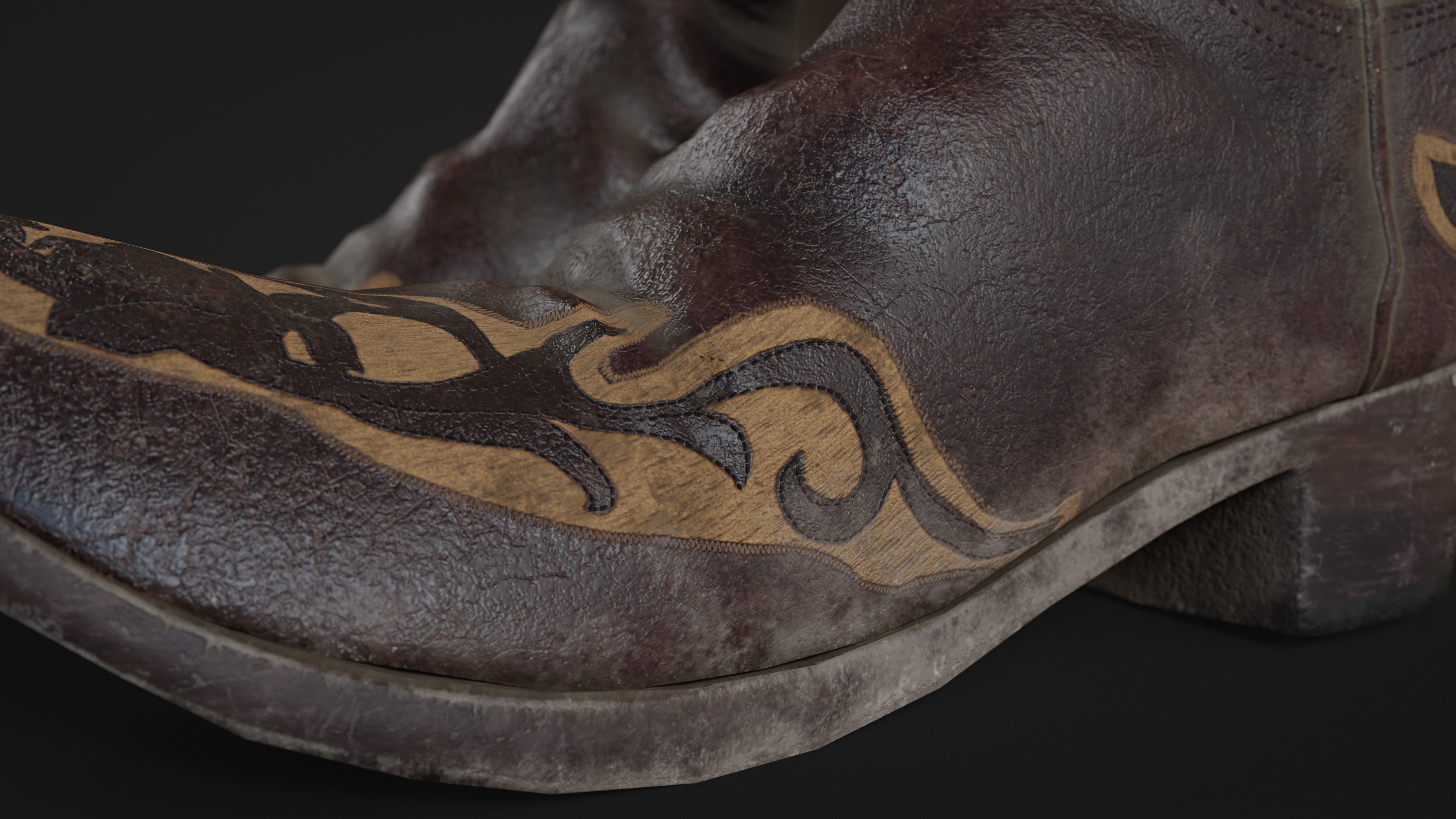 Leather Boot