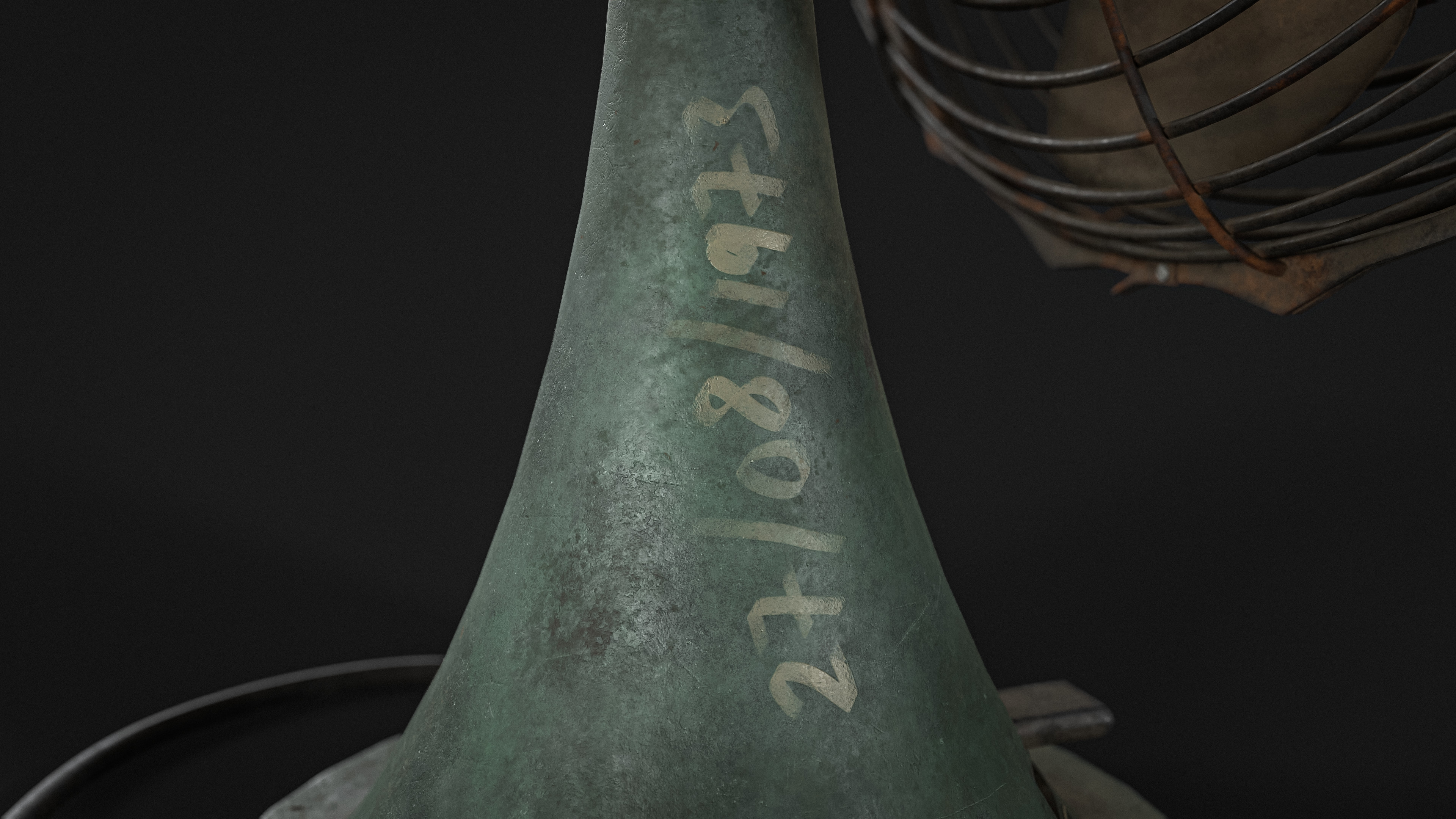 Old Rusty Table Fan